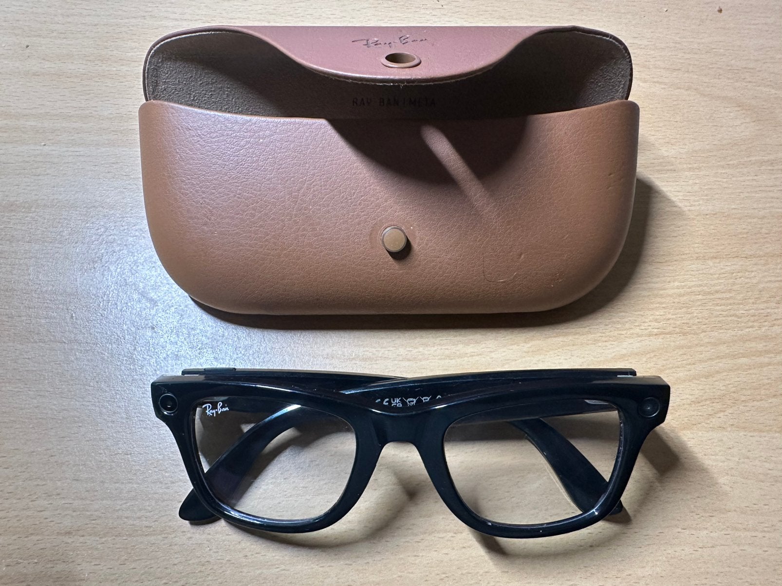 RayBan Meta Wayfarer, Comme neuf, Enlèvement, Ray-Ban, Lunettes