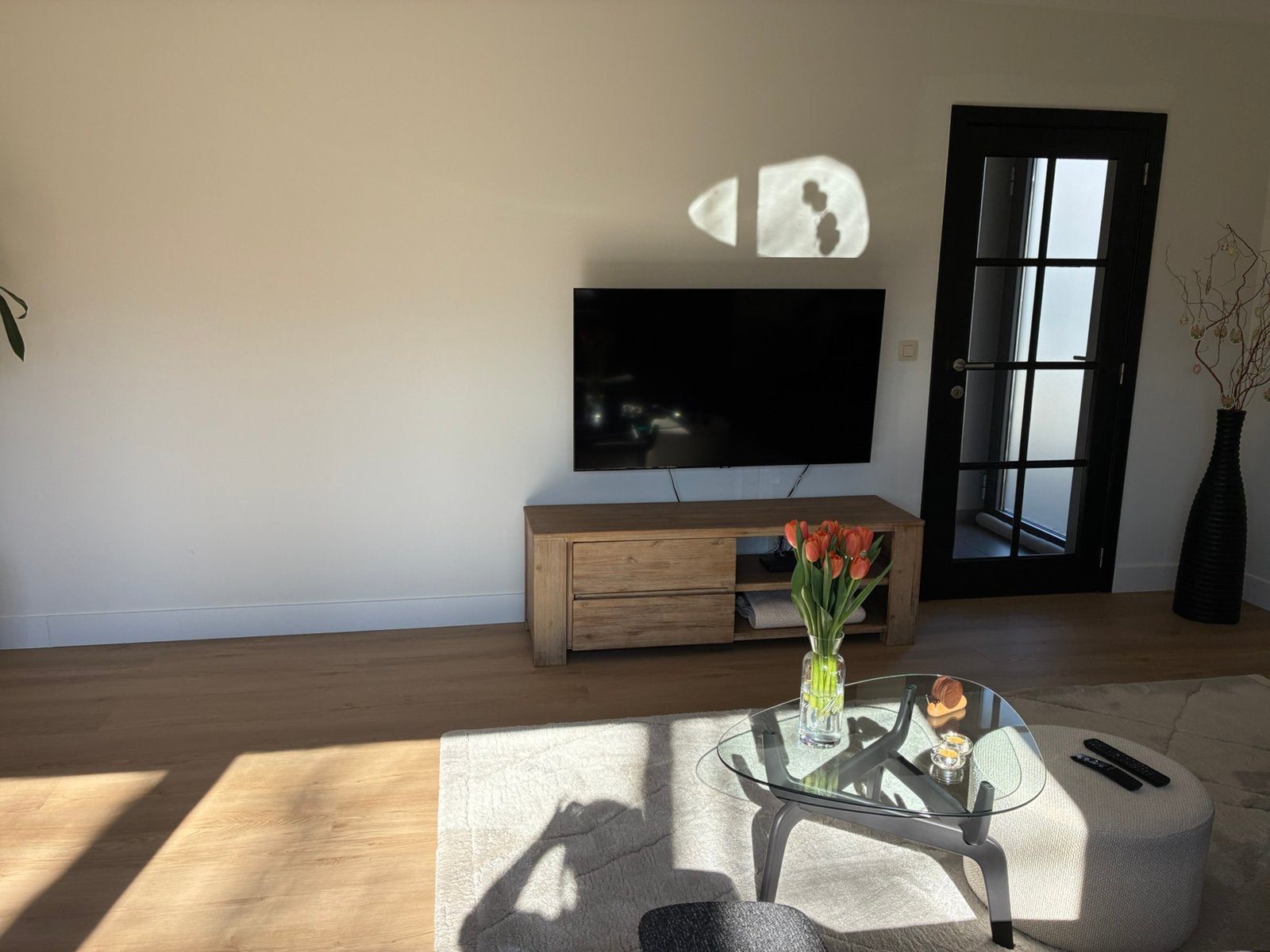Verfdeur compleet met glas, Immo, Appartements & Studios à louer, Genk