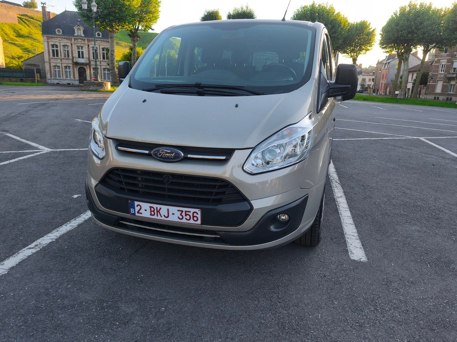 Ford Transit Custom MiniBus L1H1 8+1 place, Autos, Cuir, Achat, Système audio, Particulier