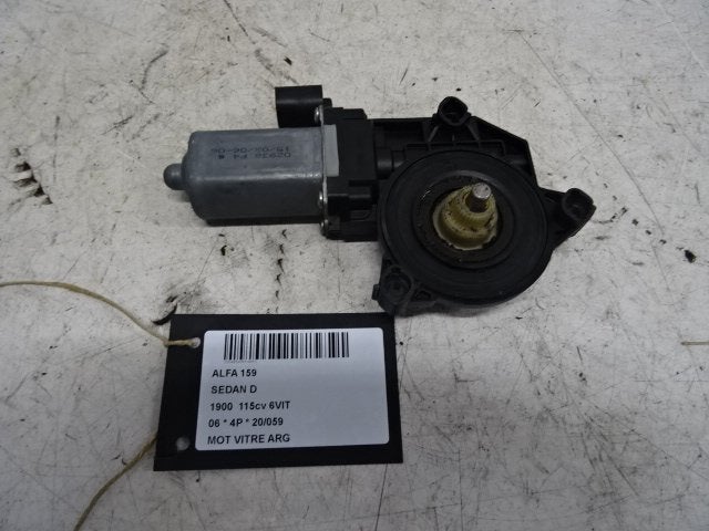 MOTEUR LEVE VITRE ELECTRIQUE ARRIÈRE GAUCHE 159 (939AX), Utilisé, Arrière, Alfa Romeo