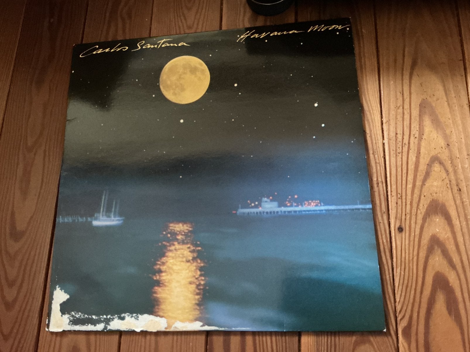 LP Carlos Santana - Havana Moon, Ophalen of Verzenden, Gebruikt, LP