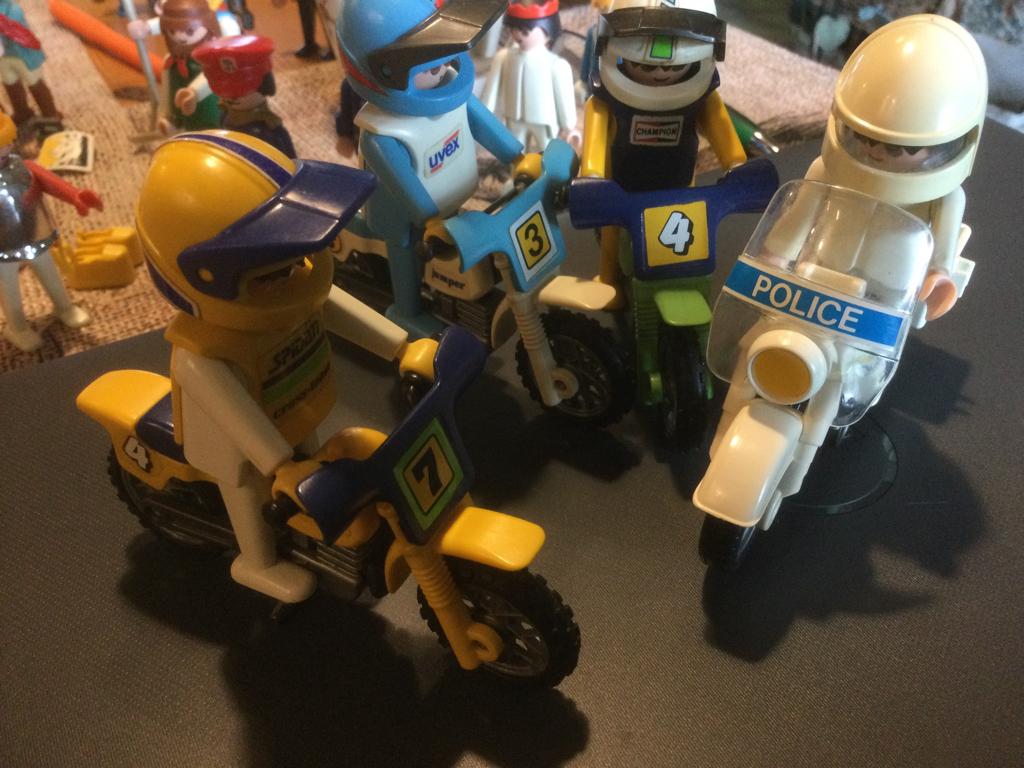 Playmobil motoren, Enlèvement ou Envoi, Utilisé, Playmobil en vrac