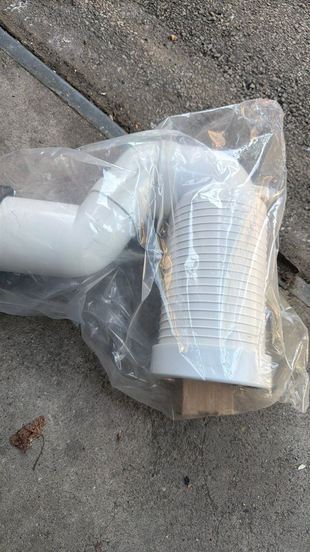 Tuyau de vidange flexible/siphon avec coudes et kit, Bricolage & Construction, Sanitaire, Envoi, Neuf, Autres types