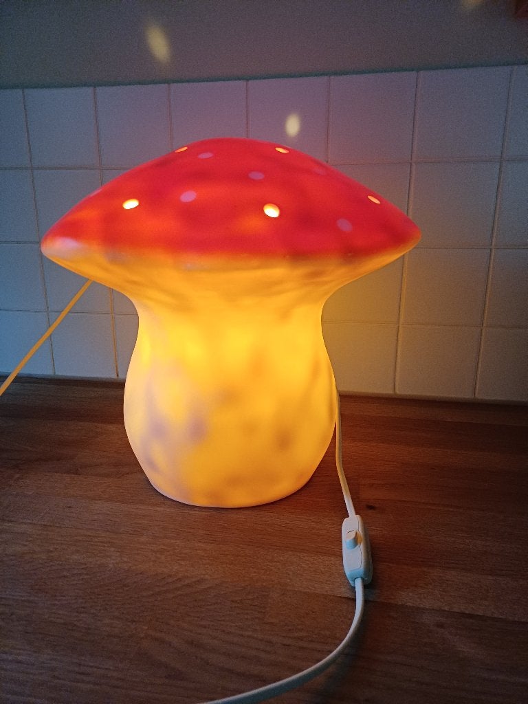 paddenstoel lamp Heico Large, Kinderen en Baby's, Ophalen, Zo goed als nieuw