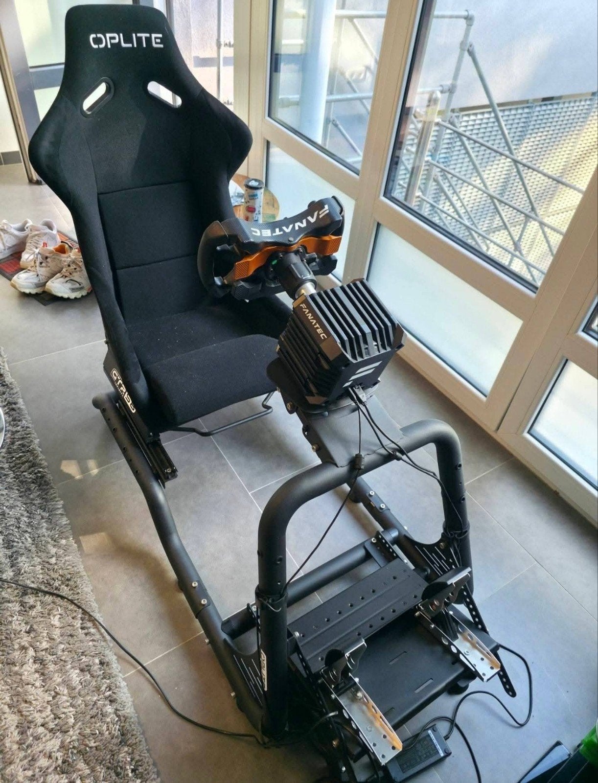 simulateur complet fanatec csl dd, Volant de course, Retour de force, Comme neuf, Enlèvement