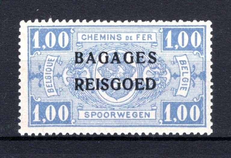 BA10 MNH** 1935 - Spoorwegzegels opdruk "BAGAGES - REISGOED", Verzenden, Postfris, Postfris