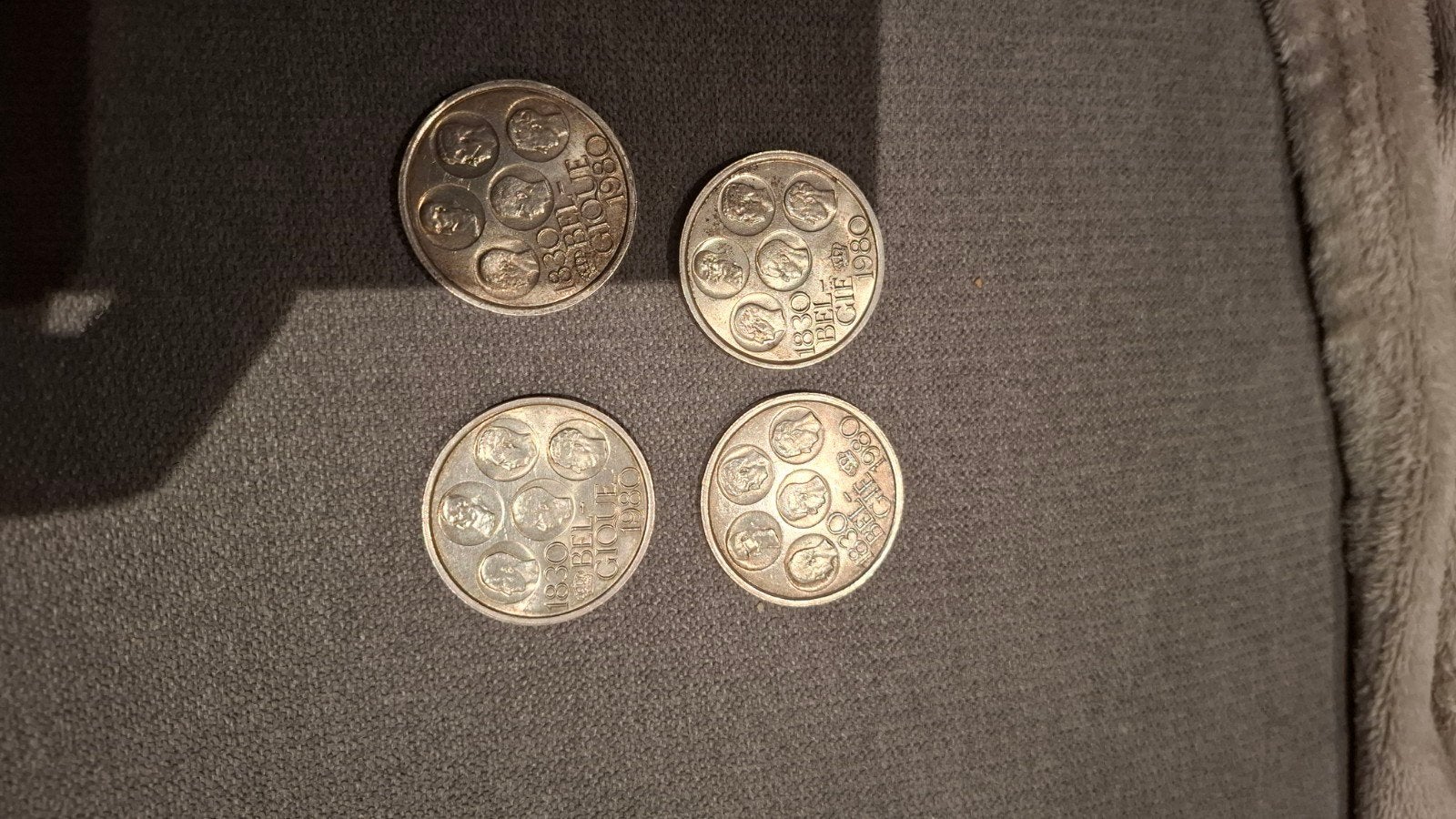 Belgische munten van 500 frank, Postzegels en Munten, Ophalen of Verzenden, België