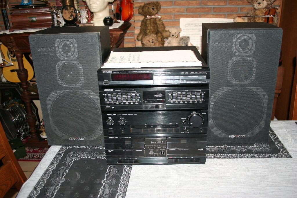 stereoketen Kenwood in goede staat, Audio, Tv en Foto, Ophalen, Gebruikt, Cassettedeck, Overige merken