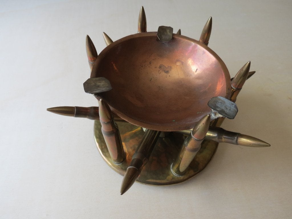 Bijzondere asbak, Verzamelen, Militaria | Tweede Wereldoorlog, Landmacht, Kunstobject, Ophalen of Verzenden