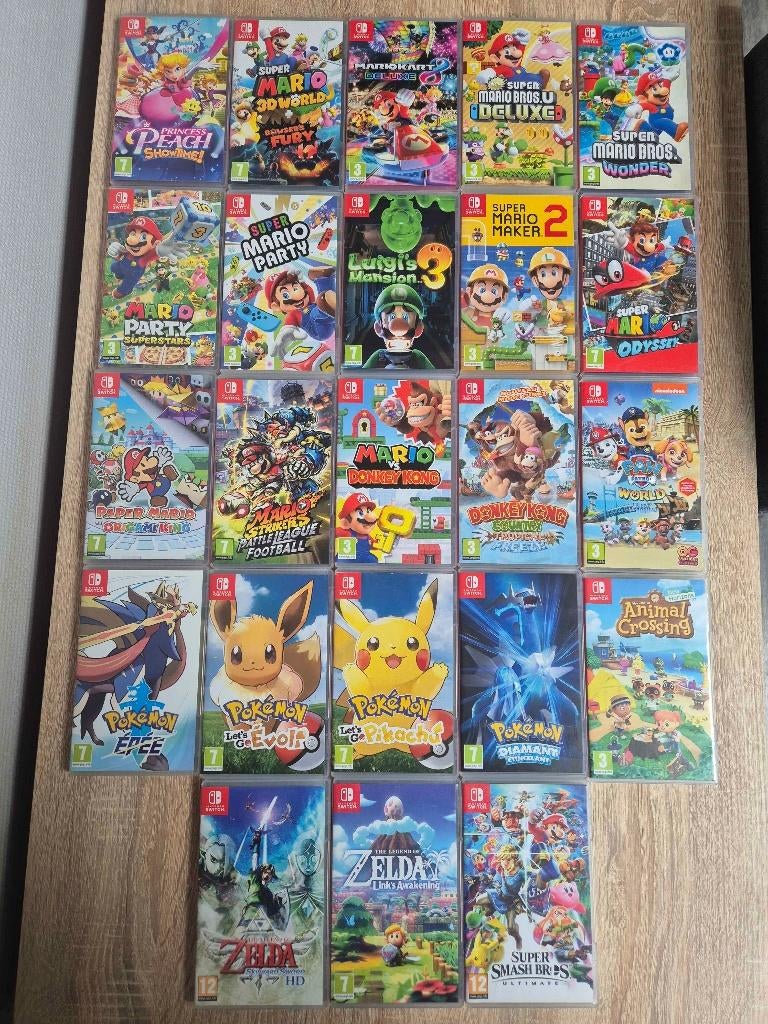 Verschillende switch-games, Games en Spelcomputers, Ophalen, Zo goed als nieuw