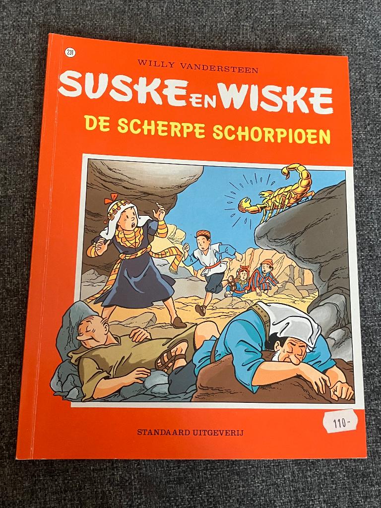Suske en Wiske - 231 - De scherpe schorpioen, Boeken, Eén stripboek, Ophalen of Verzenden, Gelezen, Willy Vandersteen