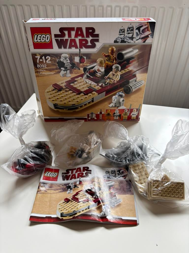 8092 Lego Star Wars Luke’s Landspeeder, Ophalen, Zo goed als nieuw