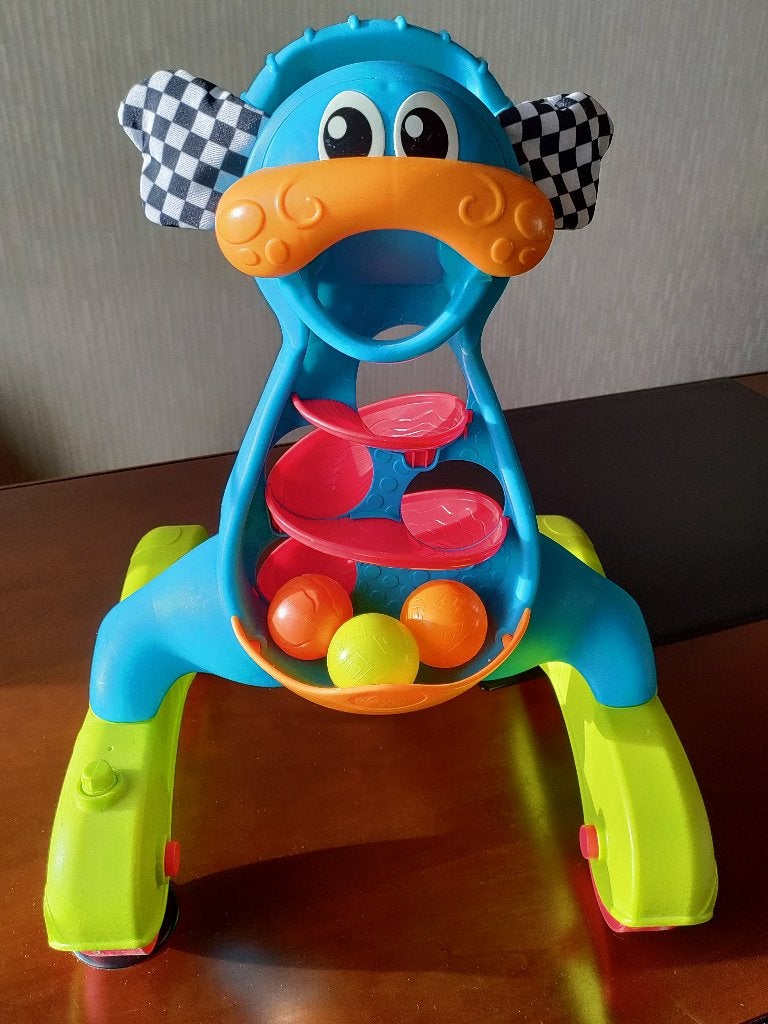 Ballentoren - loopwagen, Kinderen en Baby's, Ophalen, Zo goed als nieuw, Jongen of Meisje