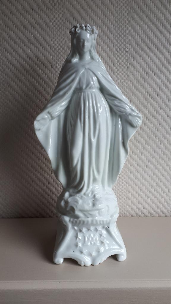 Porseleinen Lieve Vrouw beeldje ., Enlèvement, Comme neuf, Religion