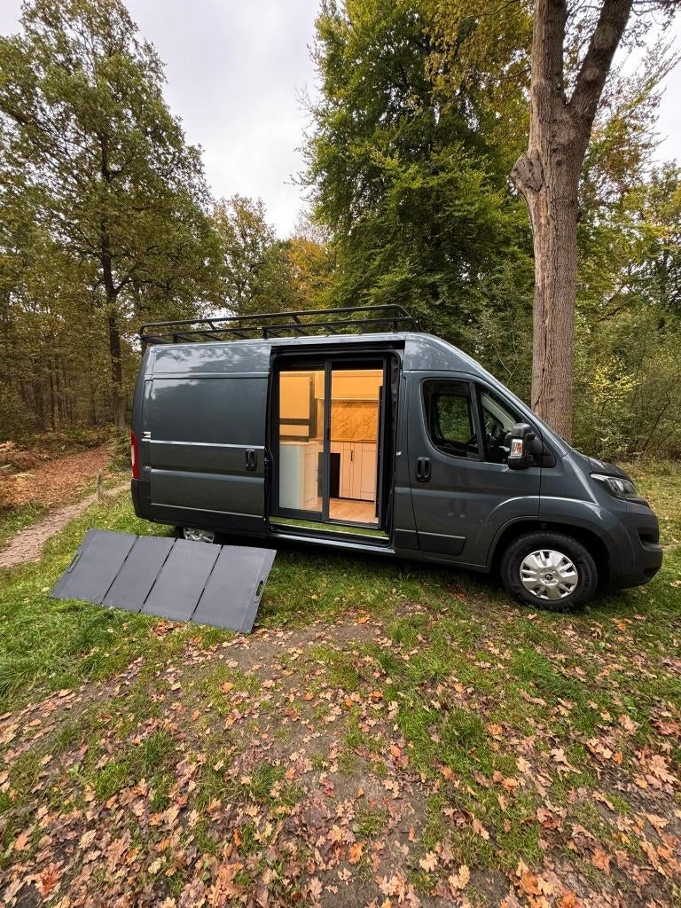 Bus camper unit, Caravanes & Camping, Camping-cars, Siège de train, Réfrigérateur, Autres marques, Autres carburants