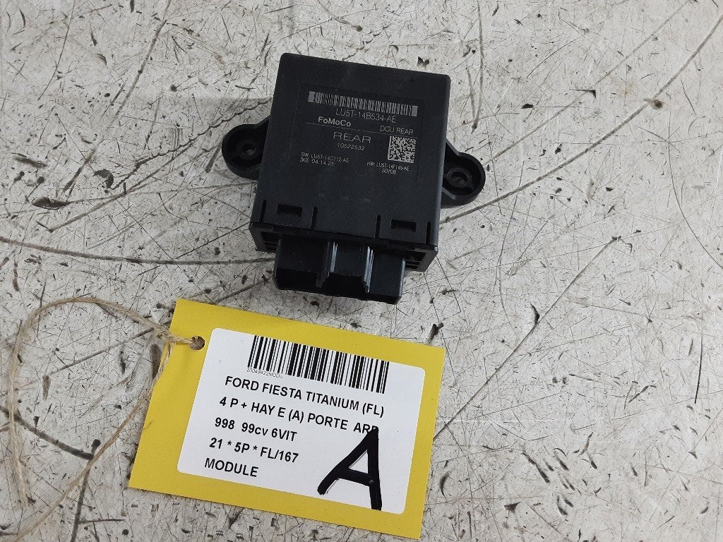 COMPUTER Ford Fiesta 7 (01-2017/07-2023) (LU5T14B534AE), Gebruikt, Henry-Ford-Straße  1
50735  Köln, DE, Ford-Werke GmbH, Kunden@ford.com