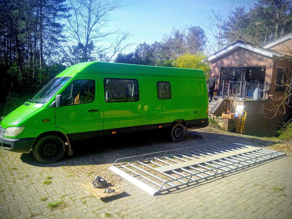 Porte bagage - lange bagagedrager voor camionette 4m82, Ophalen, Zo goed als nieuw