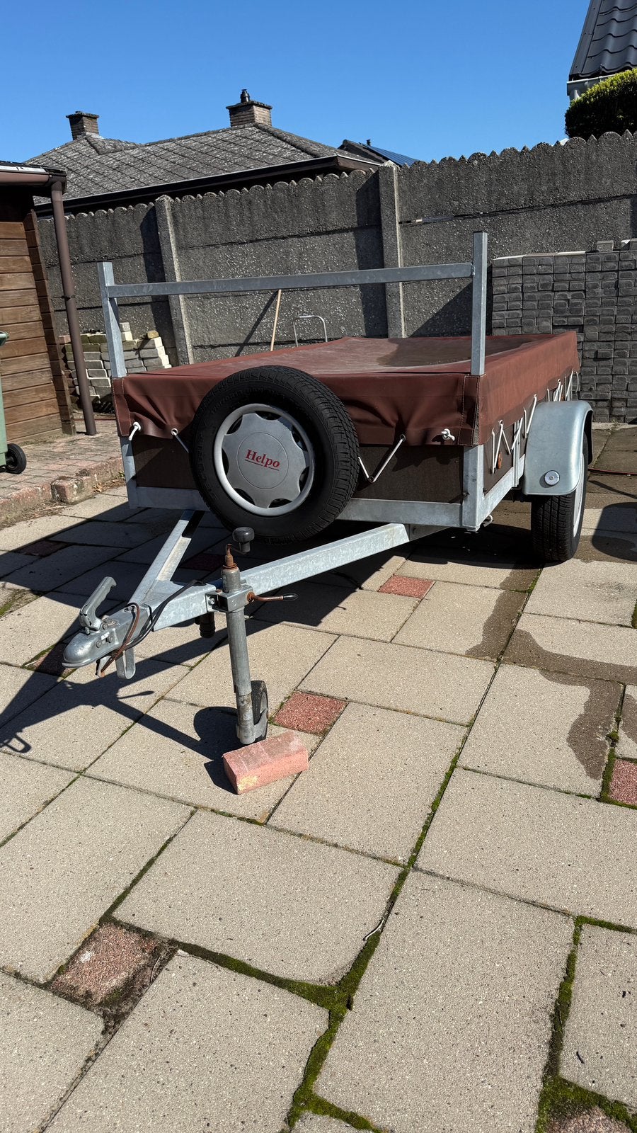 Remorque de 750 kg avec bâche, Autos : Divers, Enlèvement, Utilisé