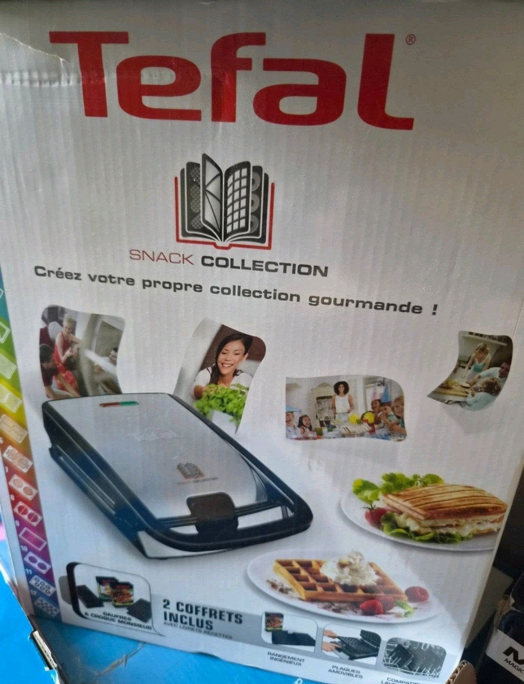 Tefal snack collection contact grill, Enlèvement
