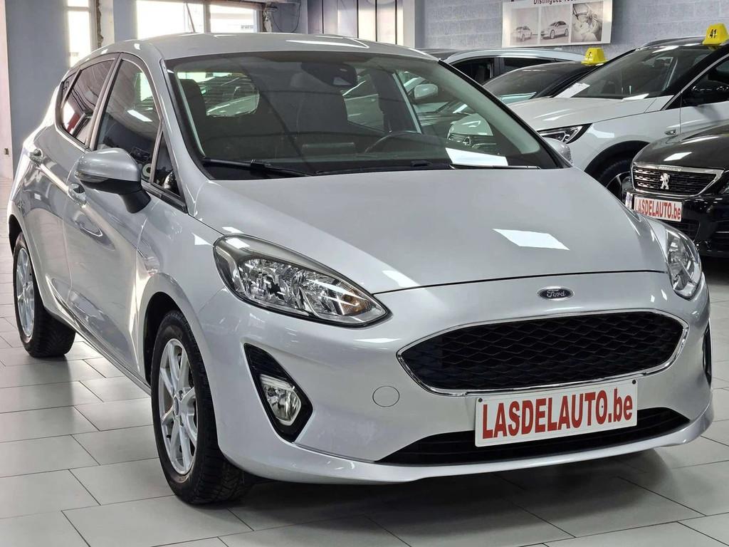 Ford Fiesta 1.0i EcoBoost Auto Carplay Lane Assist Cruise Bl, Auto's, Automaat, 118 g/km, Stof, Gebruikt