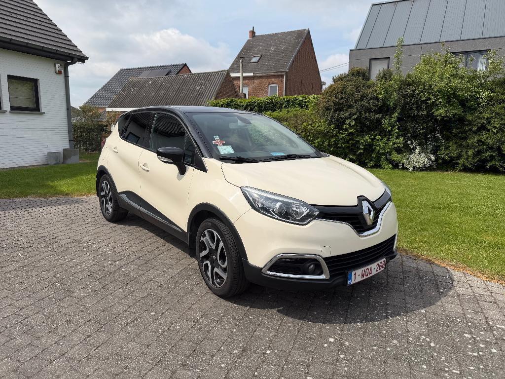 Renault Captur, Auto's, Renault, Stof, Zwart, Beige, Particulier