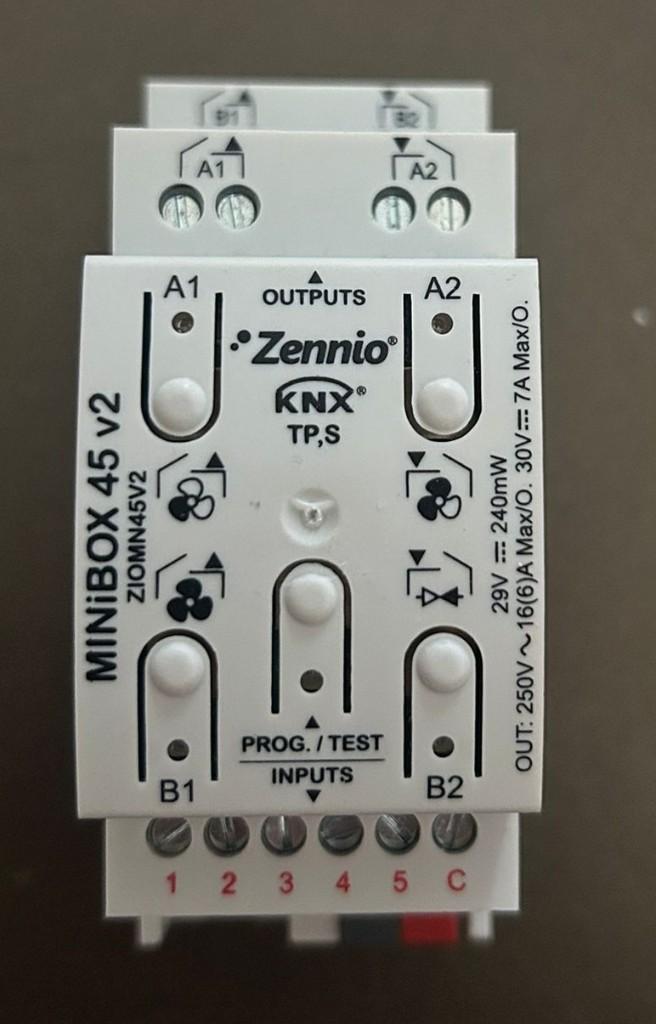 Schakelmodule KNX Zennio Minibox 45, Ophalen, Nieuw, Overige typen