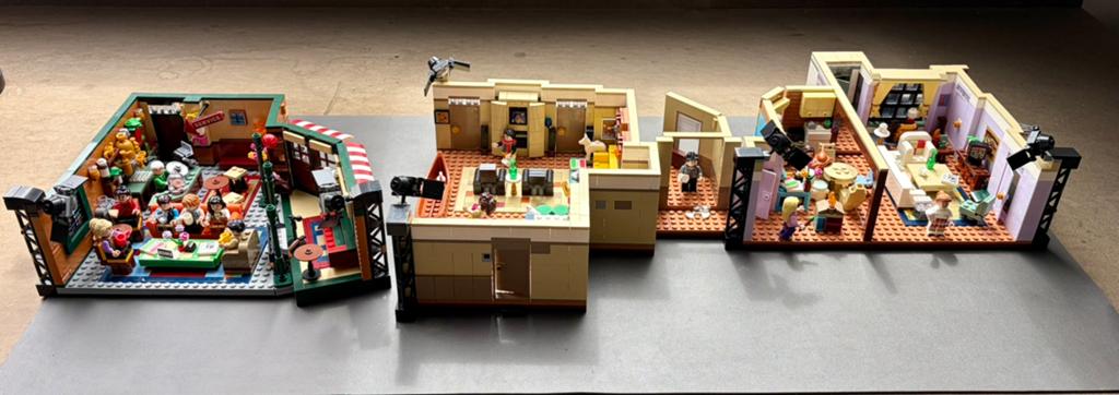 Friends - The appartments & Central Perk set (geen lego), Ophalen, Zo goed als nieuw