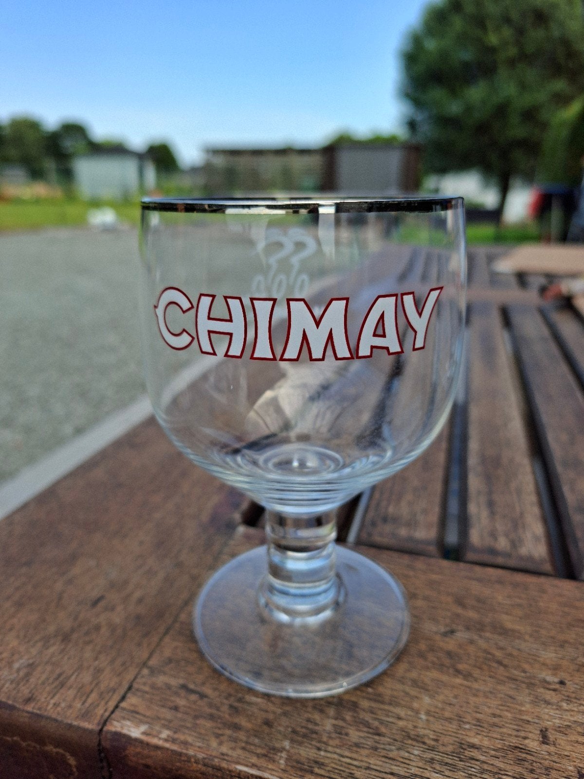 Chimay glas, Ophalen of Verzenden, Nieuw, Bierglas