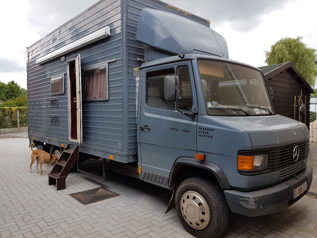 Mercedes 609, Caravans en Kamperen, Mobilhomes, Particulier, Koelkast, Mercedes, Handgeschakeld