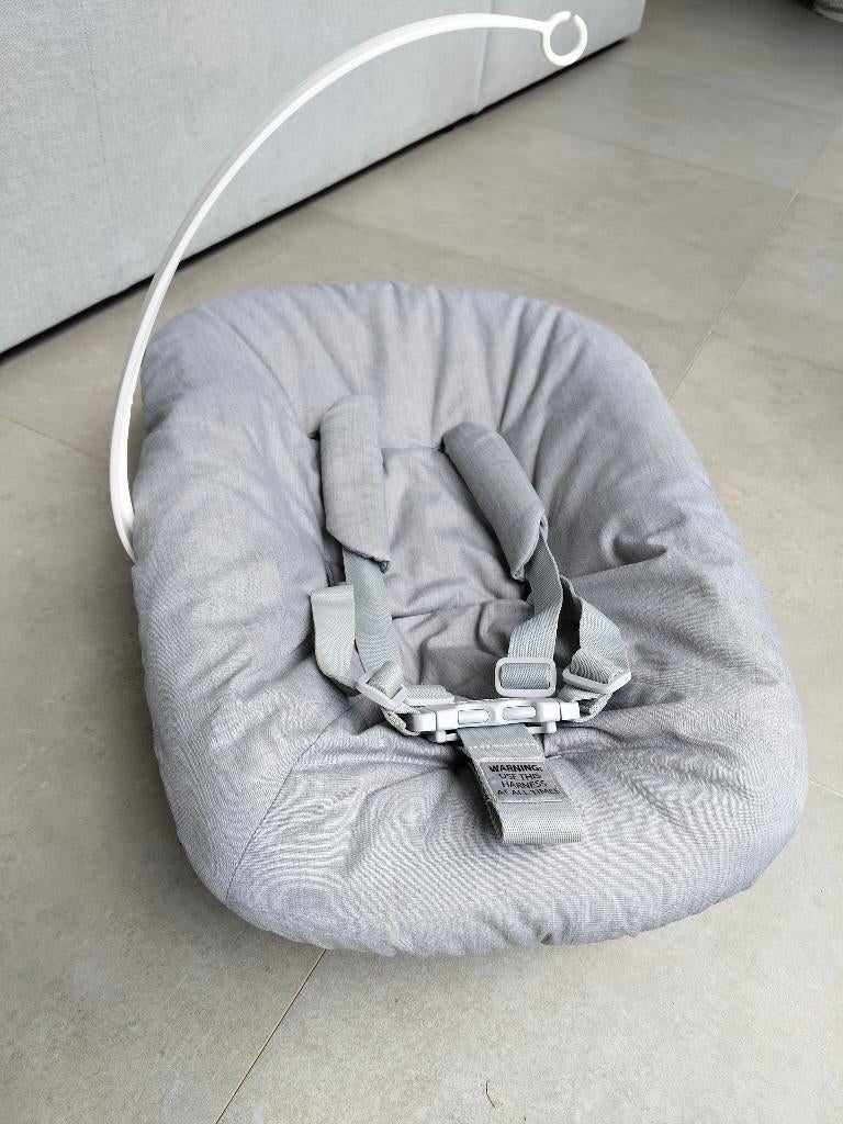 Stokke Tripp Trapp Newborn Set Grey, Kinderen en Baby's, Kinderstoelen, Ophalen, Gebruikt, Overige typen, Gordel(s)