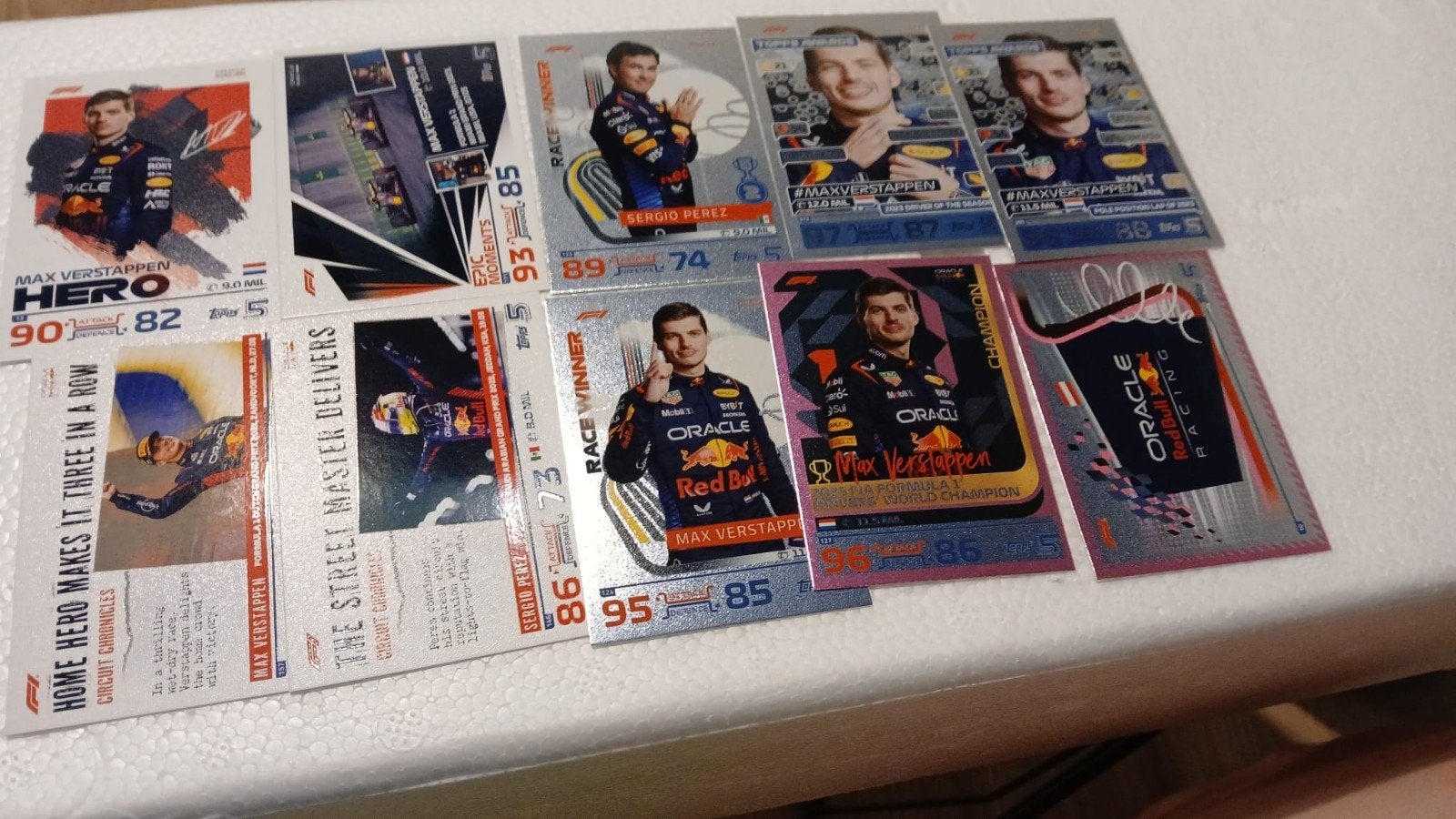 f1 kaartjes topps 2024, Ophalen, Zo goed als nieuw, Meerdere plaatjes