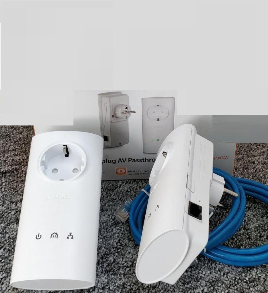 PowerLine D-Link DHP P306AV + kabel, Computers en Software, WiFi-versterkers, Verzenden