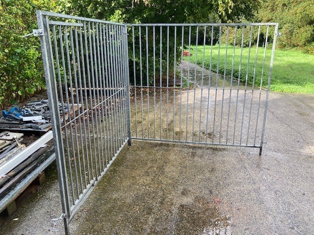 2 kennels voor hond 2 en 3 panelen, Ophalen, Hondenkennel, 100 cm of meer, 110 cm of meer