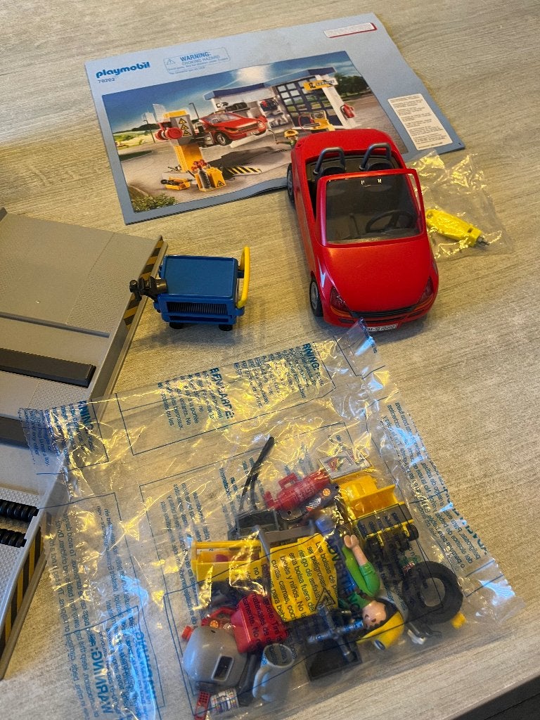 Playmobil garage 70202, Enlèvement ou Envoi, Ensemble complet