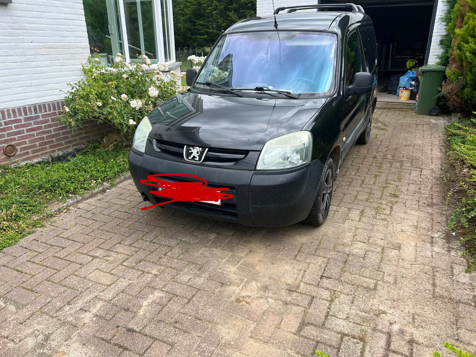Peugeot partner, Achat, 2 places, Bleu, Diesel