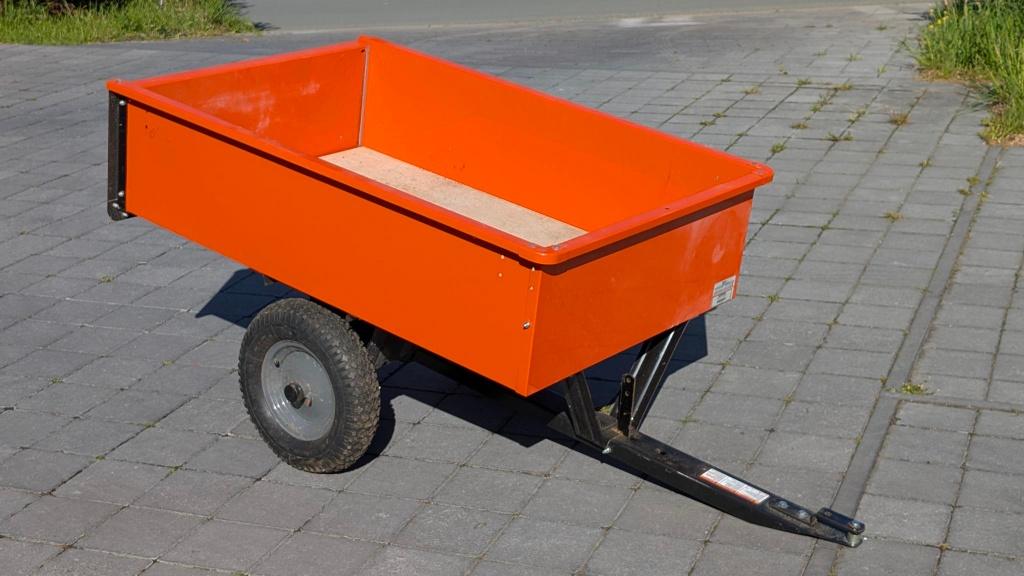 Remorque Husqvarna, Jardin & Terrasse, Brouettes, Comme neuf, Manuelle, À deux roues, Enlèvement