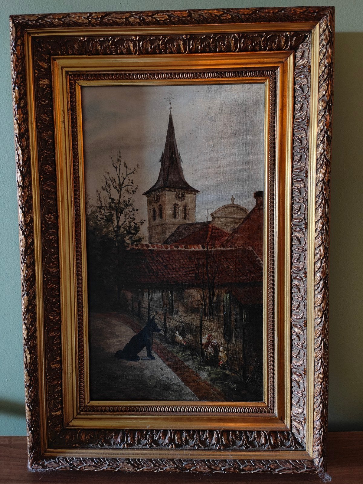 schilderij, Ophalen