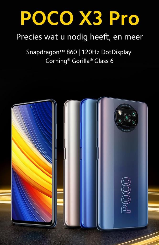 POCO X3 PRO 256 GO, Télécoms, Enlèvement ou Envoi, Comme neuf