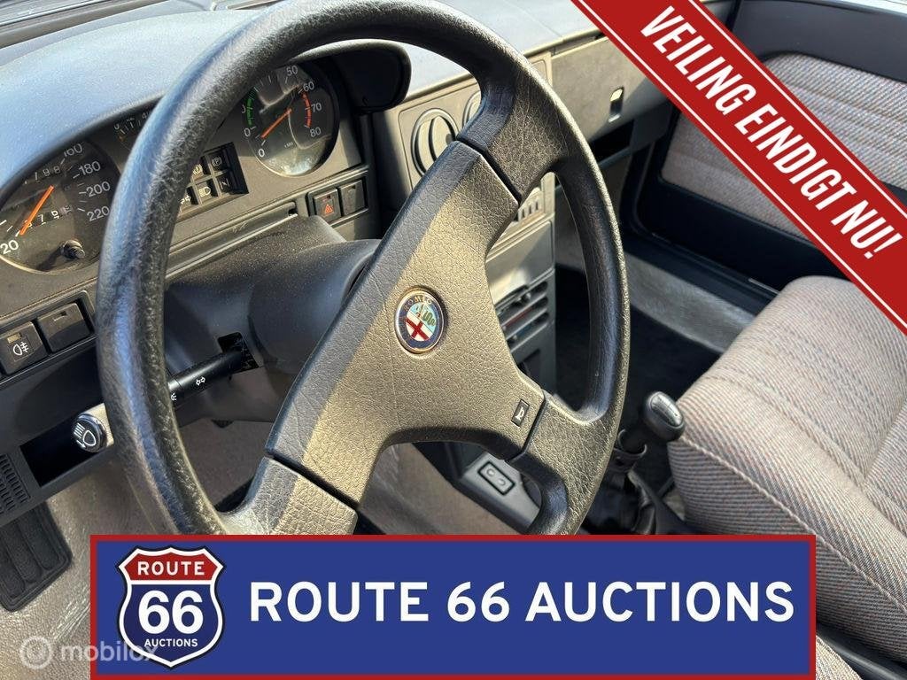 Alfa Romeo 33 1.3 S | 1987 | Route 66 Auctions, Achat, Entreprise, Boîte manuelle, Autre carrosserie