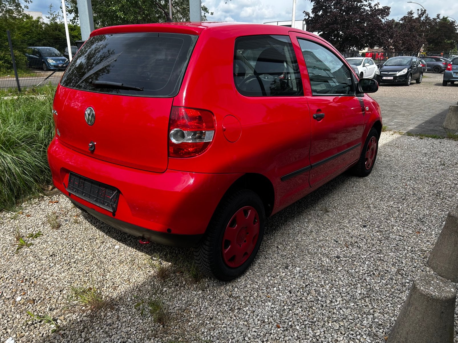 Volkswagen fox benzene gekeurd voor verkoop, Autos, Rouge, Essai à domicile, Achat, Entreprise