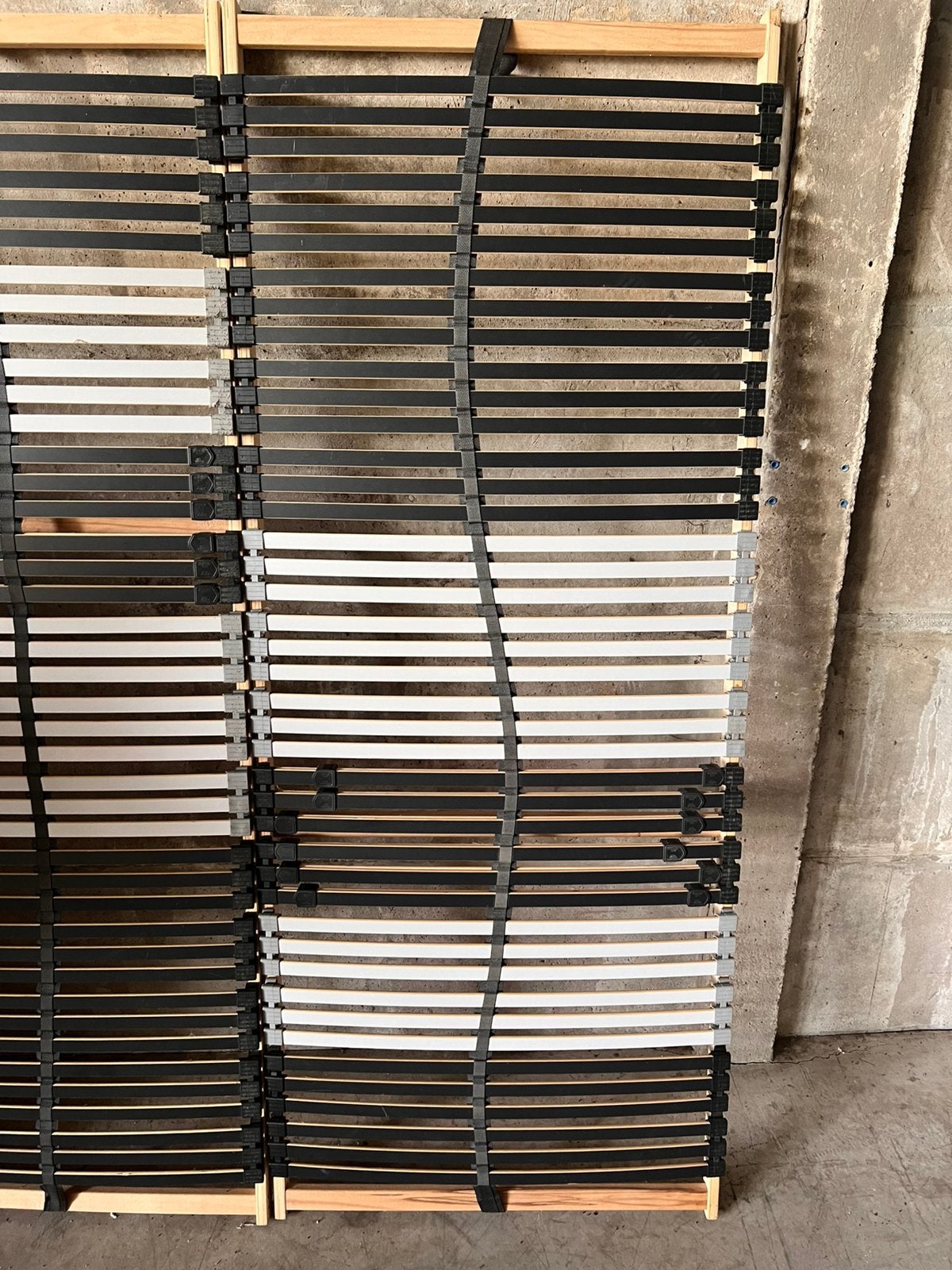 2x lattenbodem 200x80cm goede staat, Une personne, Utilisé, Sommier, 200 cm
