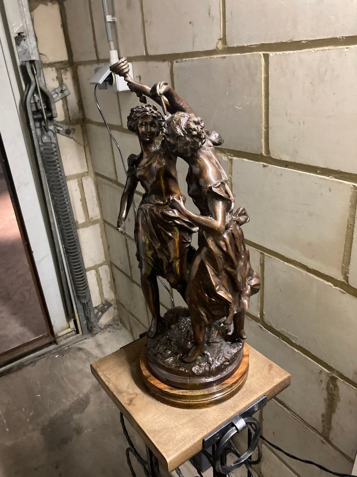 Beeld, Antiquités & Art, Enlèvement, Brons, Statue