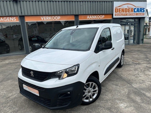 Peugeot Partner 1.5HDI, 2020, Automaat,99.907km's + Garantie, Auto's, Automaat, Euro 6, Wit, Diesel