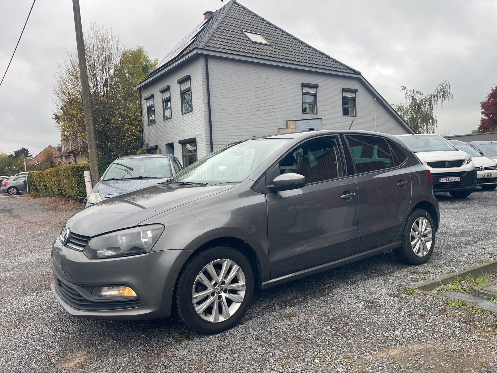 Volkswagen Polo 1.0i Benzine,Trendline,Bleumotion,Airco,..., Auto's, Euro 6, 5 deurs, Particulier, 55 kW