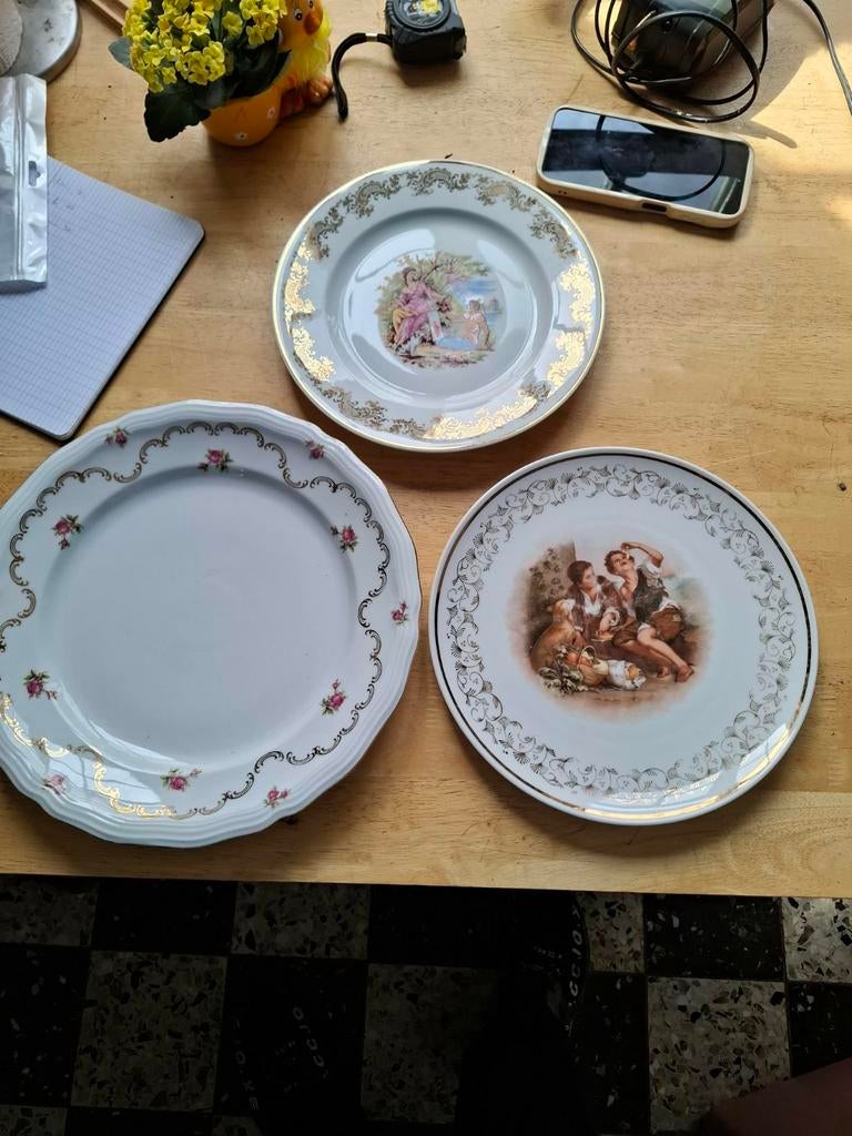 Lot d assiette decoratif