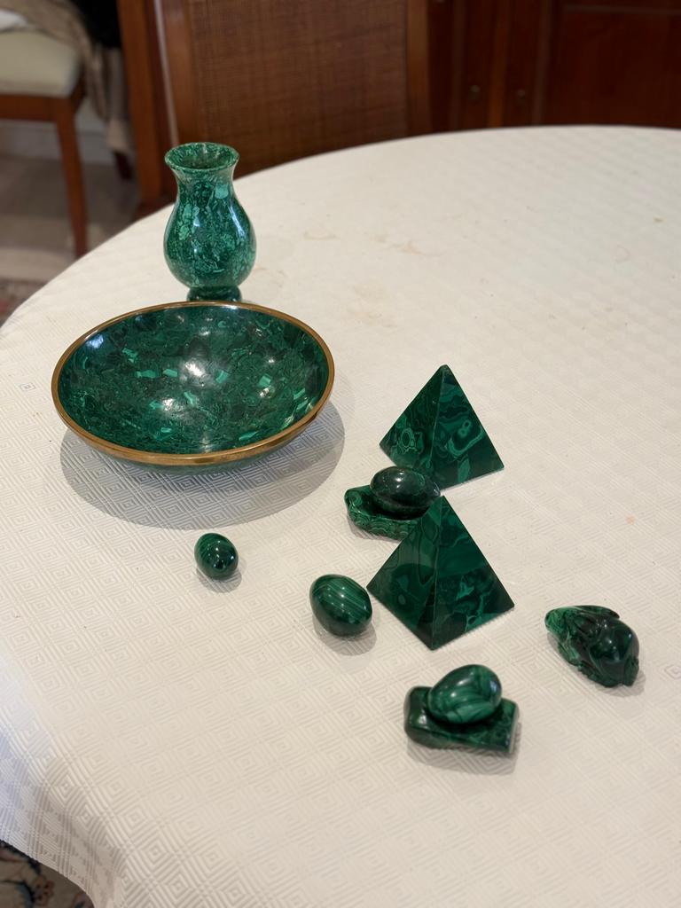 Lot malachite, Antiquités & Art, Enlèvement ou Envoi
