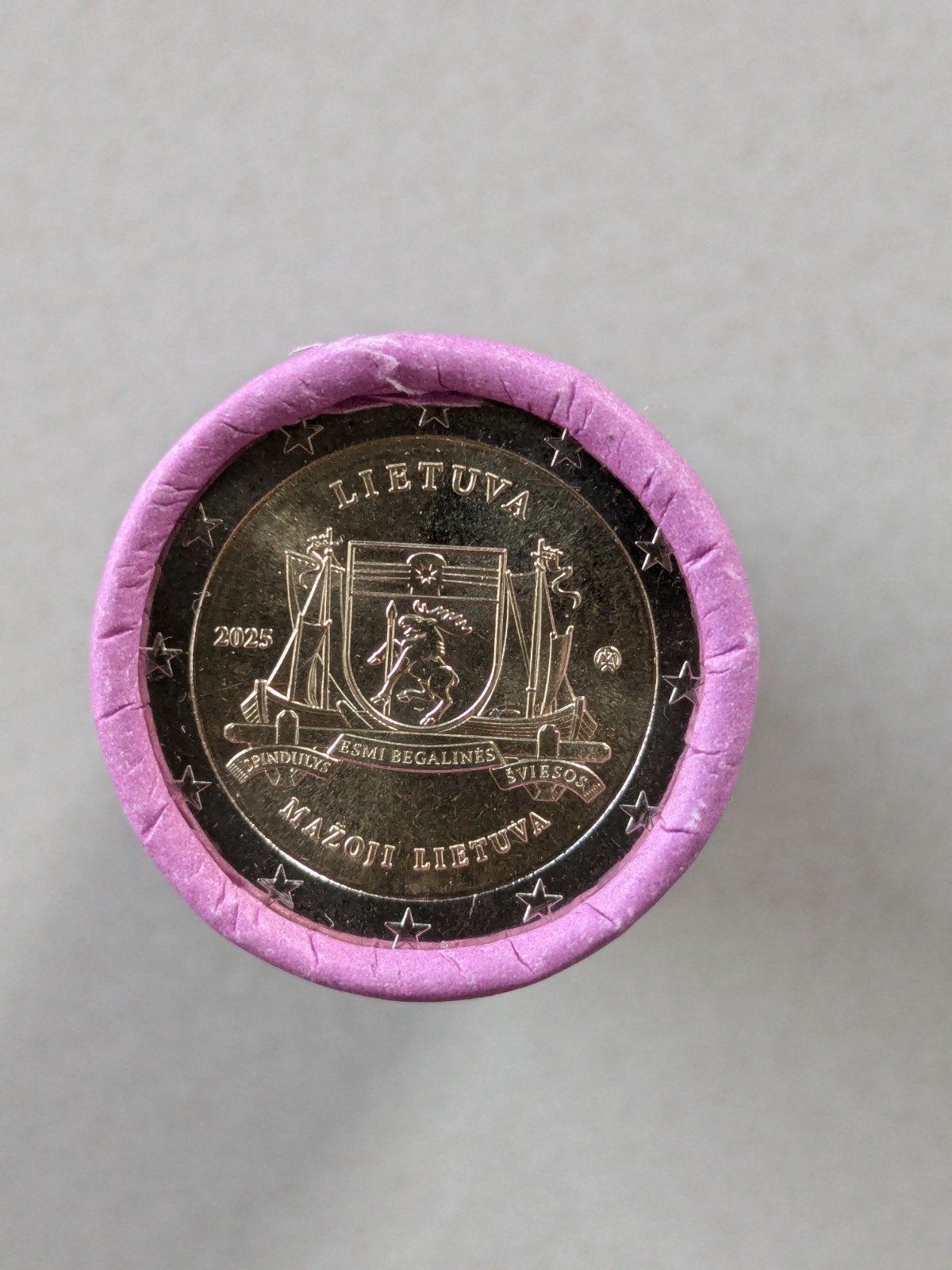 2 euro Litouwen 2025 Majori UNC, Postzegels en Munten, Ophalen of Verzenden, Italië