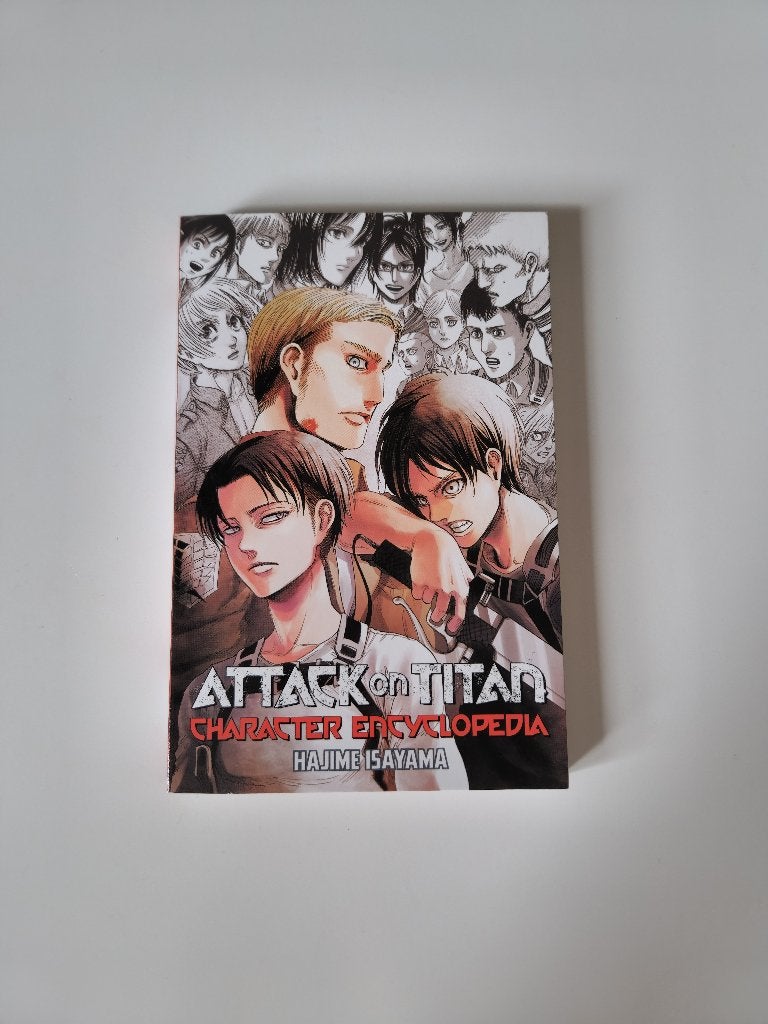 Manga: Attack on Titan Character Encyclopedia Engels, Boeken, Complete serie of reeks, Ophalen of Verzenden, Zo goed als nieuw
