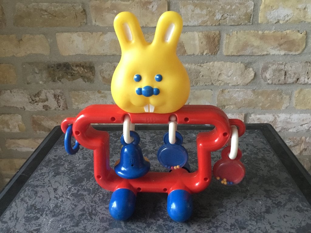 Piepkonijn - rammelaar, Kinderen en Baby's, Ophalen, Rammelaar