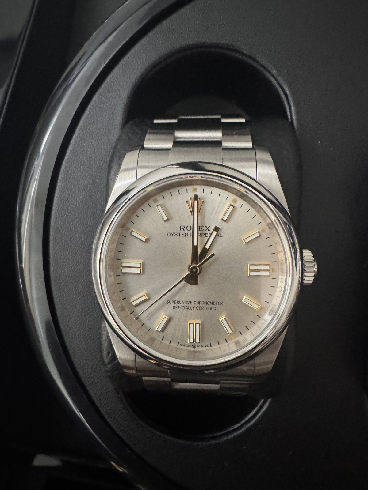 Montre femme Rolex 36mm, Enlèvement, Comme neuf, Rolex